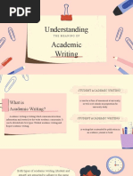 Understanding The Meaning of Academic Writing