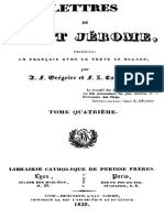 Saint Jérôme - Lettres Tome 4