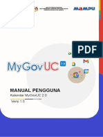 Manual Kalendar MyGovUC 2.0 Versi 1.0