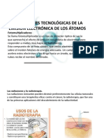 Aplicaciones tecnológicas de la emisión electrónica de los átomos