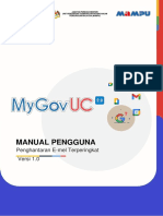 Manual Penghantaran E-Mel Terperingkat MyGovUC 2.0 Versi 1.0