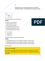 Válvula de Control-Transmisión de Montaje Remoto Serie H - Ctm595