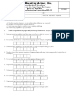 Q2 Exam in PFPL 11 Revised