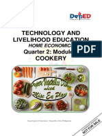 TLE G 10 Quarter 2 Module 1 Cookery Lesson 1 Prepare Vegetable Dishes Perform Mise en Place