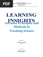 Learning Insights in Advance Priciples and Methods in Teaching Science