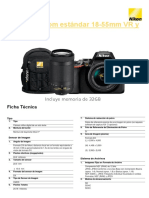 D3500 Kit Zoom Estándar 18