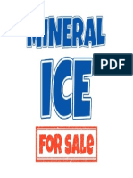 mineral ice for sale