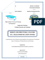 Design and Structural Analysis of A Telecommunication Tower