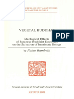 Rambelli - Vegetable Buddhas Ideological Effects of Japanese