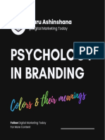 Color Psychology in Branding: Meanings & Effects