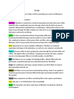 The ABC's of Filtration Methods