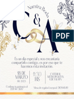 Invitación Boda Angeles y Carlos