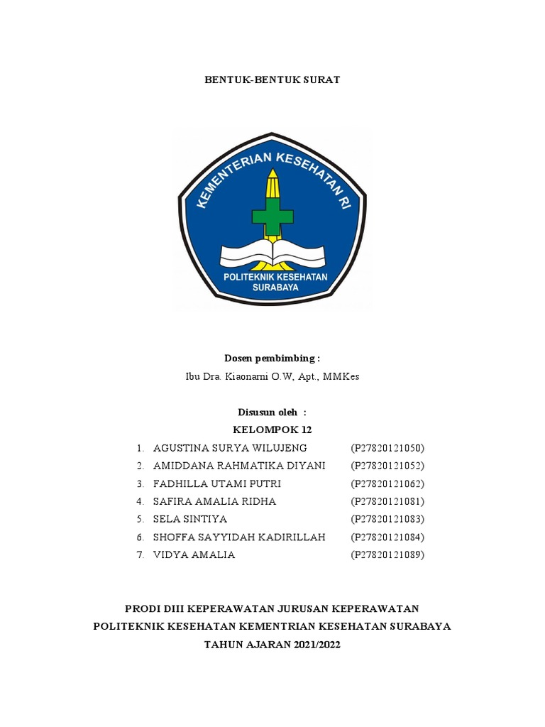 Bentuk Bentuk Surat | PDF
