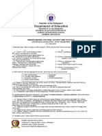 Understanding Culture, Society and Politics Midterm Examination