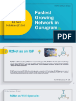 R2 Net Solutions (P) Ltd. Fastest Growing Network Provider in Gurugram