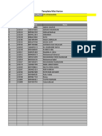 Template Nilai Harian VII.a Matematika