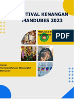 PROPOSAL KEGIATAN FESTIVAL KENANGAN MANDUBES 2022 UTAMA - New