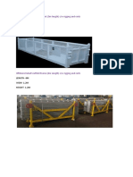Offshore Rated Scaffold Basket