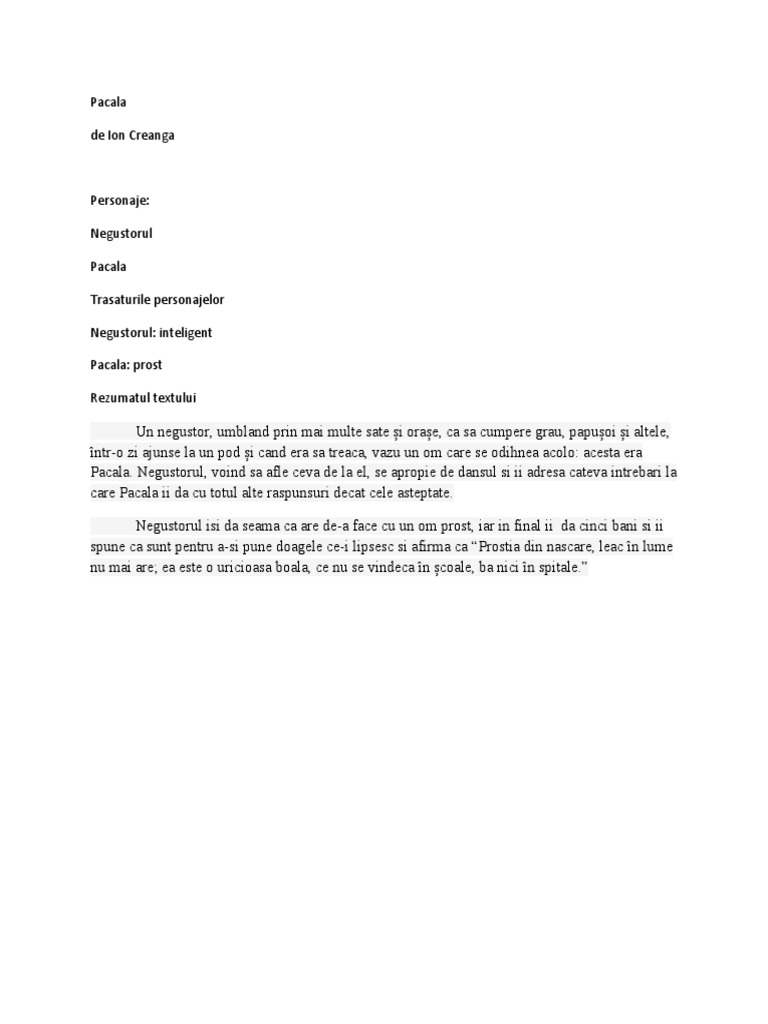 Pacala | PDF