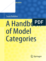 (Algebra and Applications 27) Scott Balchin - (Auth.) - A Handbook of Model Categories (2021, Springer) (10.1007 - 978-3-030-75035-0) - Libgen - Li
