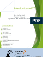 Lecture 1 Intro To ICT