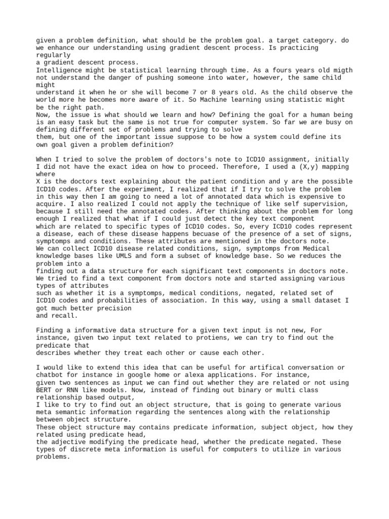 Research Notes | PDF | Machine Learning | Predicate (Grammar)