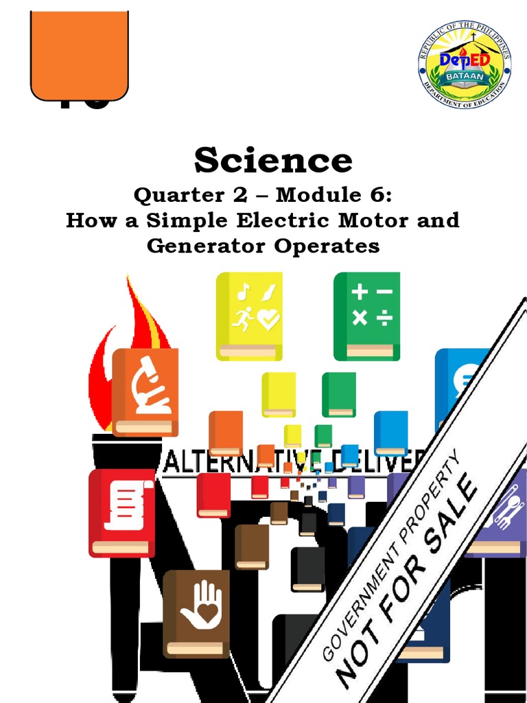 Science10 Q2how A Simple Electric Motor PDF Electric Generator
