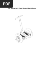 User Manual of Chariot Scooter