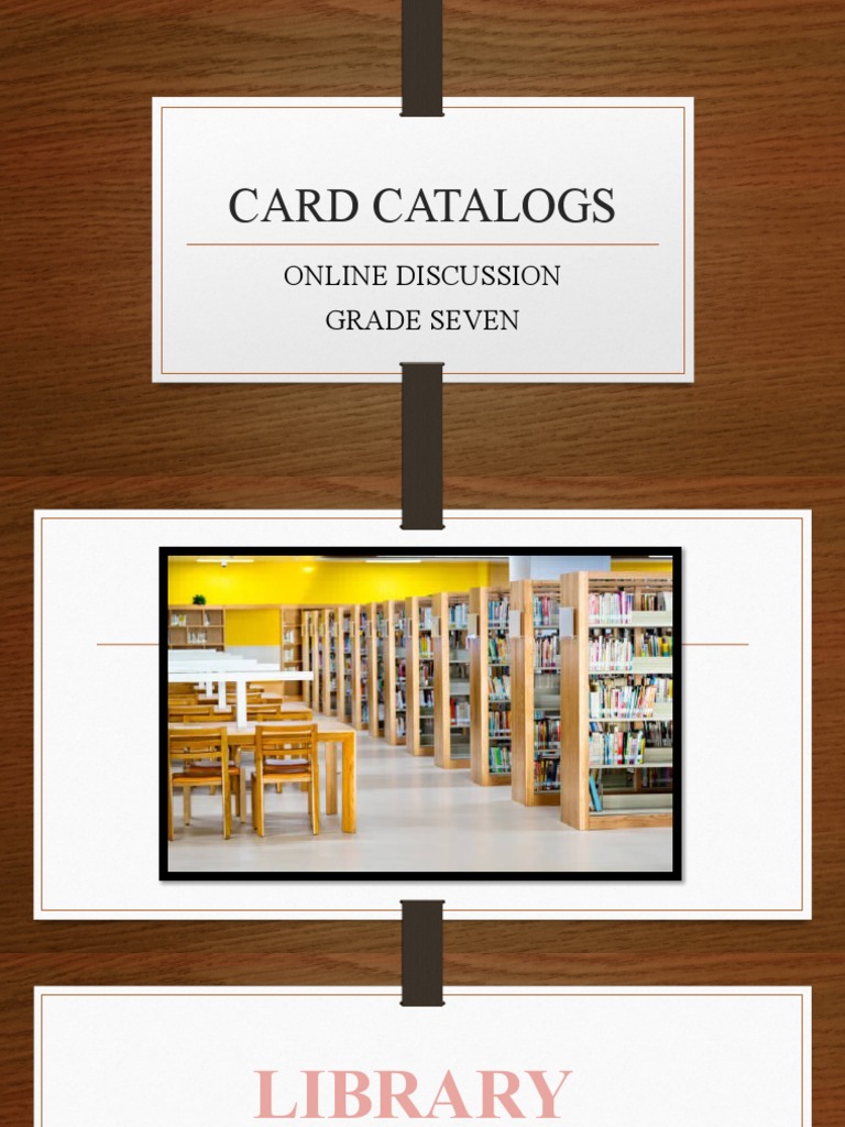 Card Catalog | PDF