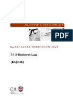 BL 3 Business Law 