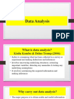 Understanding Data Analysis