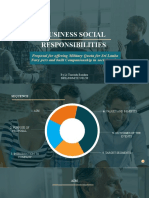 Business Social Responsibility Proposal