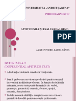 Psihodiagnostic Curs 8