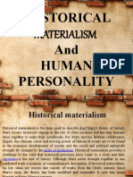 Historical Materialism and Human Personality17