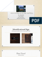 Sign System Hotel