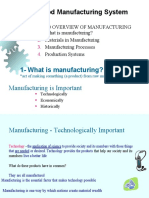 Manufacturing (Production) System