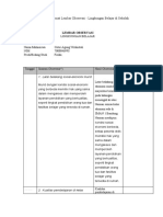 Lampiran 5 - Contoh Format Lembar Observasi Lingkungan Belajar Di Sekolah