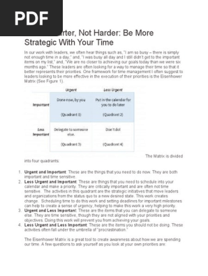Eisenhower Matrix_Nebo