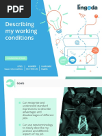 (English) (Skills) (Describing My Working Conditions) (Lingoda)