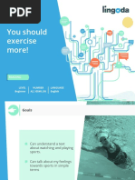 A2.1 Writing - You Should Excercise More