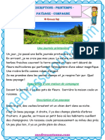 Descriptions Printemps Paysage Compagne Medrassatouna