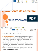 Chestionarul - PPT