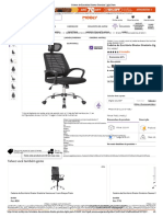 Cadeira de Escritório Diretor Giratória Light Preta