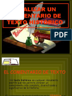 Como Realizar Un Comentario de Texto