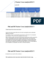 Ph6 and Ph7 Sector Cross Analysis-HXCT