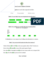 6. Hyphens & Brackets answers