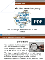 Mphil Intro Contemp App Linguistics