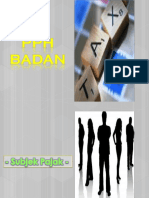 PPh Badan Objek Pajak Tidak Final