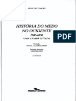 Páginas - 11-37 - 107-125 - HISTÓRIA DO MEDO NO OCIDENTE