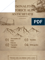 Personalitati Istorice Ale Antichitatii